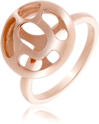 Orphelia - Ladies Embellished 925 Sterling Ring - Lyst