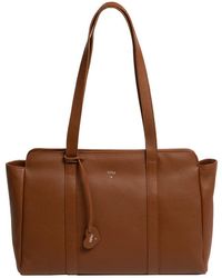 NiNa Amora - 'Inês' Leather Handbag - Lyst