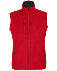 Sol's - Ladies Falcon Softshell Recycled Body Warmer (Pepper) - Lyst
