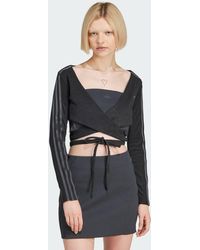 adidas Originals - Wraparound Cardigan - Lyst