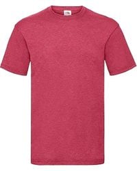 Fruit Of The Loom - Valueweight Short Sleeve T-Shirt - Lyst