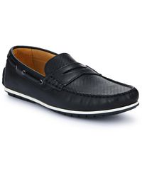 Jones Bootmaker - Parks Casual Leather Moccasins - Lyst