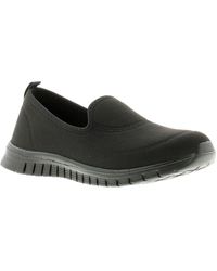 FOCUS BY SHANI - Casual Trainers Stroll Slip On Lightweight Memory Foam Textile - Lyst