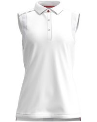Forelson - Ladies Stow Sleeveless Polo Shirt - Lyst