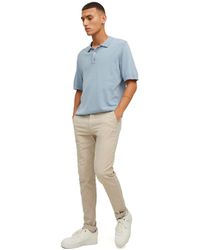 Jack & Jones - Marco Cotton Off Chino Pants - Lyst