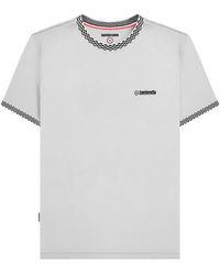 Lambretta - Two Tone Ringer T-Shirt Cotton - Lyst