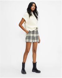 Ted Baker - Iisslas Tailored Check Short - Lyst