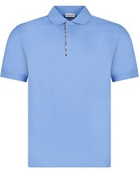 Burberry - Hartford Zip Polo Shirt - Lyst