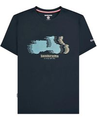 Lambretta - Scooter Blur T-Shirt Cotton - Lyst