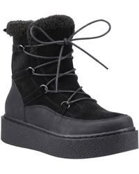 Hush Puppies - Bronte Suede Winter Mid Calf Boots - Lyst