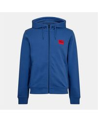 HUGO - Zip Through Hoodie - Lyst