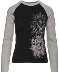 Conquista - Print Top With Embroidery Detail Cotton - Lyst