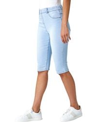 Roman - Stretch Knee Length Pedal Pusher - Lyst