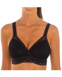 Playtex - Classic Bra Without Underwire And Cups P0bvs Woman Polyamide - Lyst