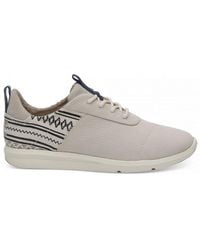 TOMS - Cabrillo Beige Trainers - Lyst