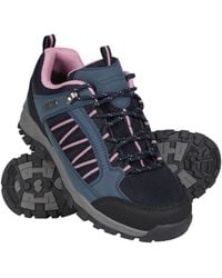 Mountain Warehouse - 'Path' Walking Shoes Waterproof Breathable Cushioned Hiking Footwear - Lyst