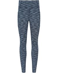 Mountain Warehouse - 'Breathe & Balance' High Waisted Leggings With Side Pockets Stretchy Bottoms - Lyst