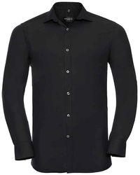 Russell - Collection Ultimate Stretch Long-Sleeved Formal Shirt - Lyst