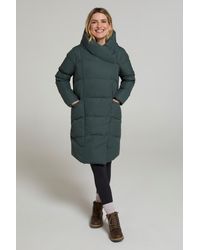 Mountain Warehouse - Cosy Wrap Down Padded Jacket Water Resistant Warm Puffer Winter Coat - Lyst