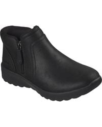 Skechers - Lovely Vibe Forever Mine Textile Boots - Lyst