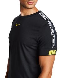 Nike - T Shirts Repeat Fleece Cotton Sportswear - Lyst