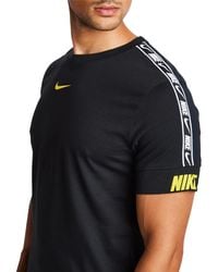 Nike - T Shirts Repeat Fleece Cotton Sportswear - Lyst