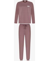 Penti - Natural Long Sleeve Jogger Pajama Set - Lyst
