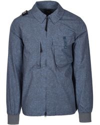Ma Strum - Tie Died Overshirt Ink - Lyst