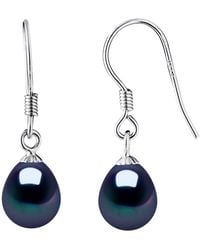 Diadema - Earrings Hooks Freshwater Pearls 7-8Mm Pears 925 - Lyst