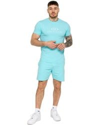 Enzo - | Gym Trainingspak Met T-shirt En Korte Broek - Lyst