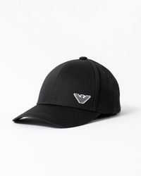 Emporio Armani - Cap With Eagle Logo - Lyst