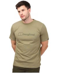 Berghaus - Organic Big Logo Colour T-Shirt - Lyst