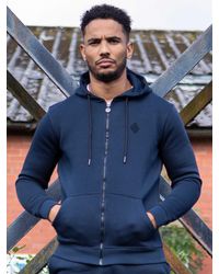 Enzo - Zip Up Hoodie - Lyst