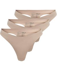 ONLY - Enkel Tanga - Lyst