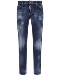 DSquared² - Skater Jean Canadian Flag Badge Wash Jeans Cotton - Lyst