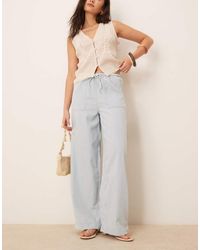 Nobody's Child - Shona Denim Twill Trousers - Lyst