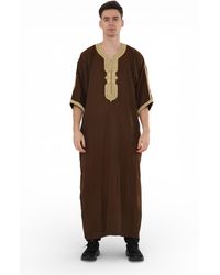 Thobez - Ramadan Moroccan Thobe Robe Djellaba Gandoura Eid Jubba- Hm67 - Lyst