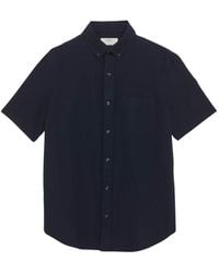 Secret Label - Short Sleeve Cotton Oxford Shirt - Lyst