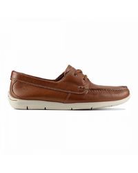 Clarks - Karlock Step Boat Shoes Nubuck Leather - Lyst
