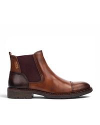 Pikolinos - Leather Zip Chelsea Ankle Boots - Lyst