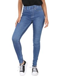 New Look - Lift & Shape Super Skinny Denim Jeggings - Lyst