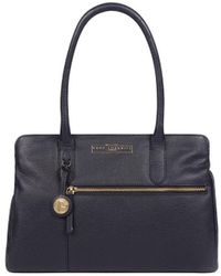 Pure Luxuries - 'Darby' Leather Handbag - Lyst
