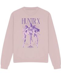 K-Pop Demon Hunters - Adult Huntrix World Tour Poster Sweatshirt - Lyst