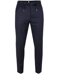 BOSS - H Genius Ds B1 10236006 01 Straight Leg Trousers - Lyst