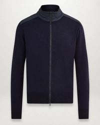 Belstaff - Kelby Merino Wool Zip Cardigan - Lyst