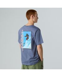 The North Face - U Nse Slopes Relaxed S/S Tee-Graphic - Lyst