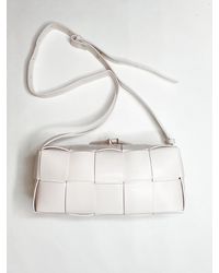 SVNX - Woven Pu Shoulder Bag - Lyst