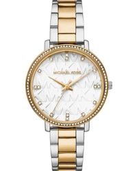 Michael Kors - Mk4595 Pyper Two-Tone Bracelet Ladies Watch - Lyst