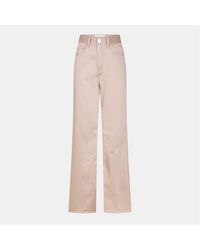 Ami Paris - Ami Paris Flared High Rise Five Pocket Jeans - Lyst
