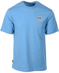 Aquascutum - Club Check Badge T-Shirt Avio - Lyst